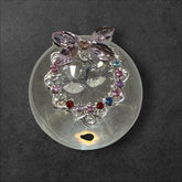 24mm  Alloy Rhinestone Garland Beads